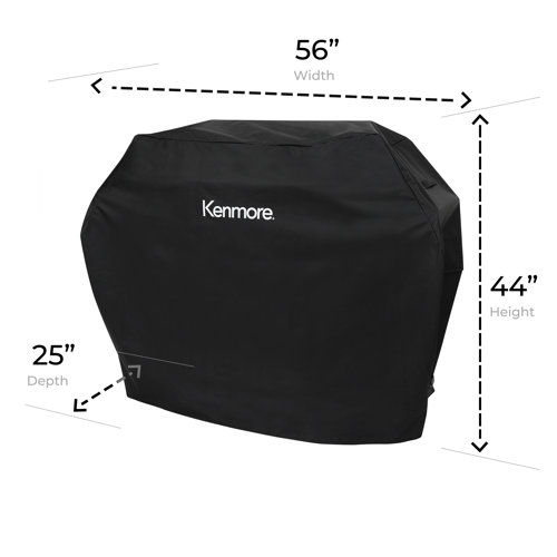 Kenmore 56Inch Universal Gas Grill Cover for Outdoor Grills & Reviews Wayfair